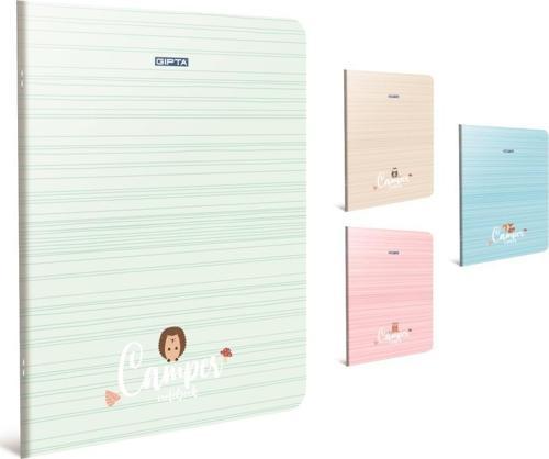 Camper A4 Tel Dikişli Karton Kapak Defter 60 Yaprak Çizgili (6 Lı Paket) 4333