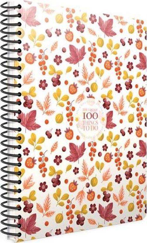 100 Things A4 Spiralli Karton Kapak Defter 80 Yaprak Kareli (4 Lü Paket) 3898