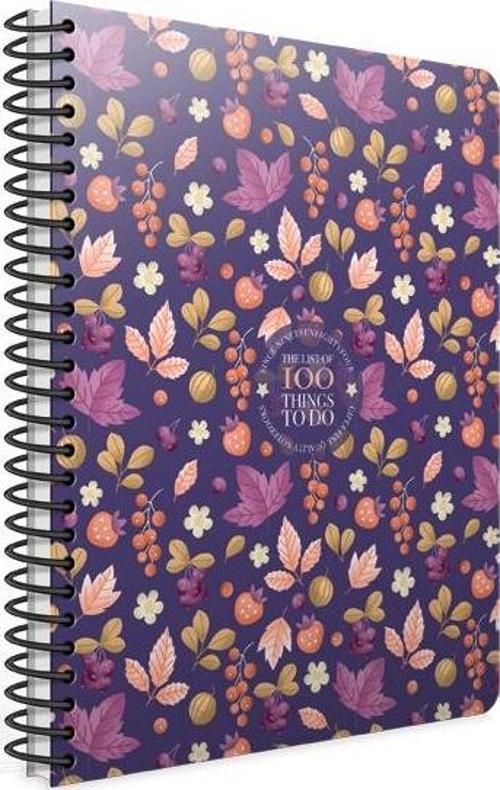 100 Things Spiralli Sert Kapak Defter 19X26Cm 100 Yaprak Çizgili (2 Li Paket) 3901