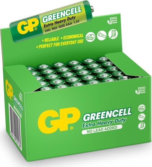 Greencell R03 AAA Boy Çinko İnce Kalem Pil 40 Lı Paket Gp24G-2S2