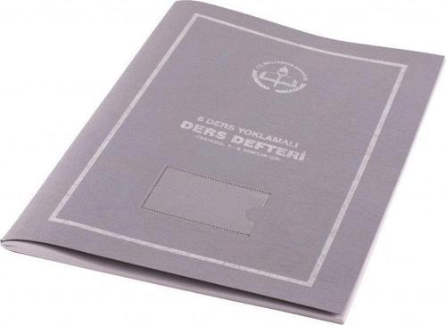 G389 Ders Defteri Yoklamalı Plastik Kapak 6 7 8 Sınıf 6. Ders 25X35Cm