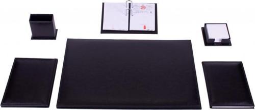 G903 Sümen Takımı 6 Parça Napa Suni Deri Siyah