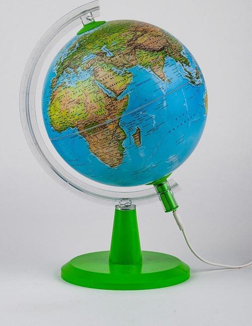 Dünya Küre Modern Fiziki Işıklı 30Cm 48401