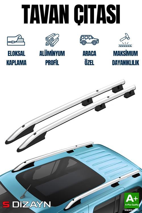 Citroen Nemo Aluminyum Gri Tavan Çıtası Sport Model 2008 Üzeri A+ Kalite