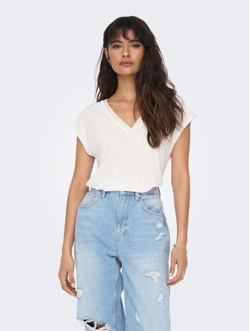 Onlfree Life S/S Modal Stitch Top Jrs Kadın T-shirt 15285624