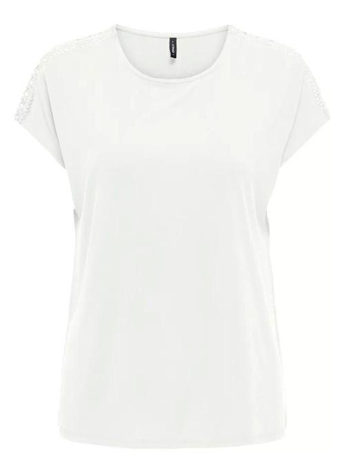 Onlfree Life Capsleeve Lace Top Kadın T-shirt 15343488