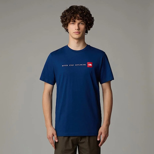 M Ss Never Stop Exploring Tee Erkek T-shirt NF0A87NSD1R1