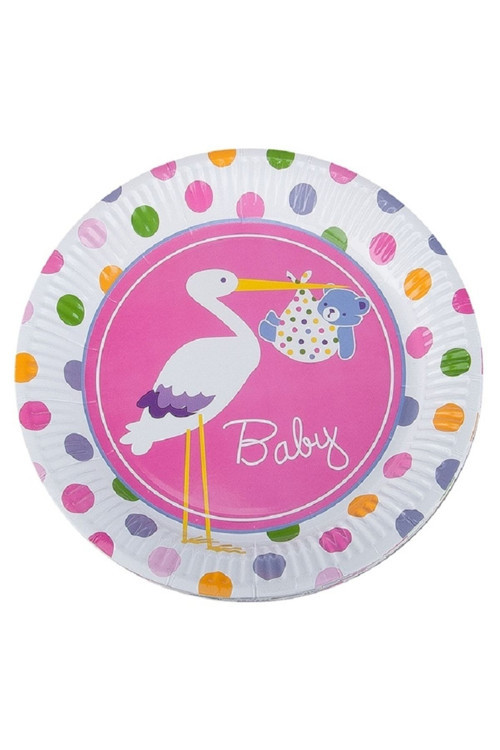 Tabak Baby Pembe 8'Li