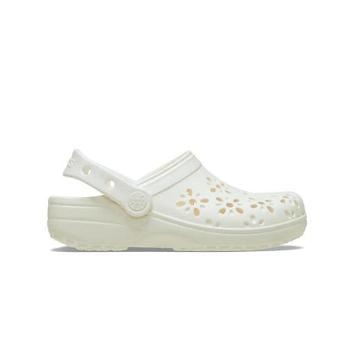 Classic Floral Cut Out Clog Kadın Terlik 210927