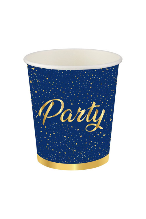 Party Lacivert Bardak 8'Li