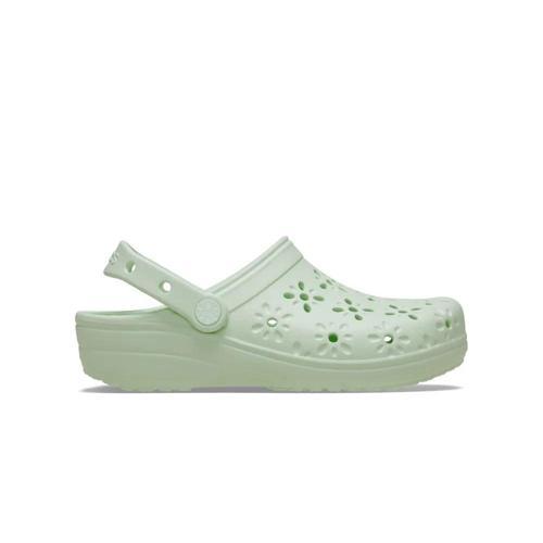 Classic Floral Cut Out Clog Kadın Terlik 210927