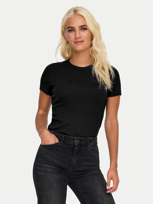 Onlval Life S/S O-Neck Top Kadın T-shirt 15339774