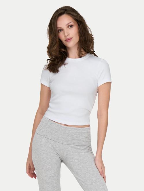 Onlval Life S/S O-Neck Top Kadın T-shirt 15339774