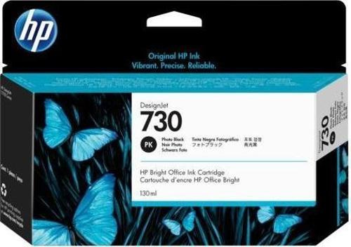 730 Photo Black Foto Siyah 130 Ml Plotter Kartuşu P2V67A