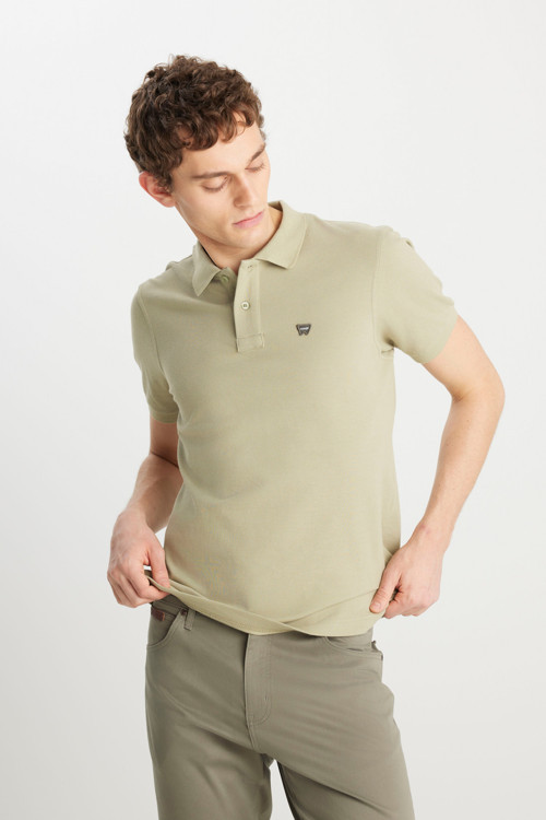 Regular Fit Erkek Polo T-shirt MW7D5K4XX2T37Y