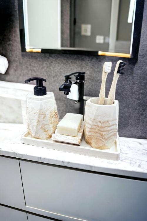 Beton Banyo Seti,Dis Fircalik Takım