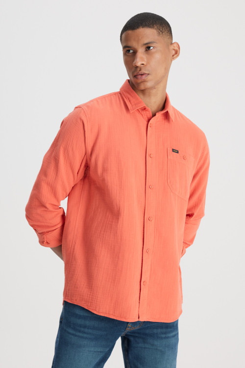 Relaxed Fit Uzun Kollu Erkek Gömlek L66N205295B50