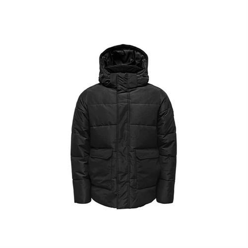 Erkek Ceket Onscarl Life Quilted Jacket Noos Otw 22025825-Black