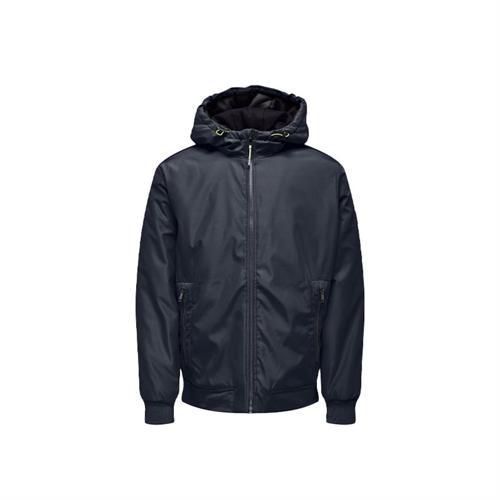 Erkek Ceket Onsmaze Hood Jacket Otw 22026112-Dark Navy