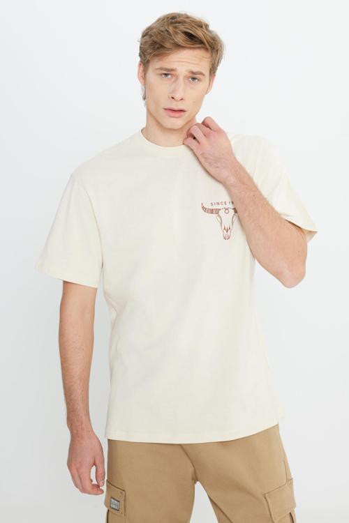 Loose Fit Erkek T-shirt W241299104