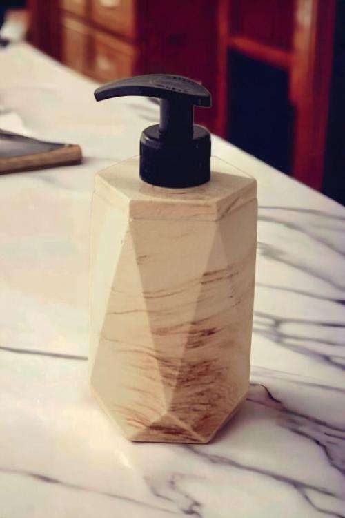 Marble Bej Serisi Sıvı Sabunluk