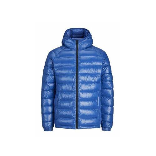 Erkek Ceket Jcotrace Light Jacket Hood 12241627-Blue Iolite