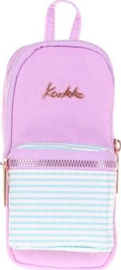 Kalem Çantası Soft Floral Junior Bag Violet K2441