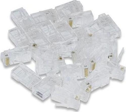 Cat6 Rj-45 Jack Plastik 100 Lü Konnektör