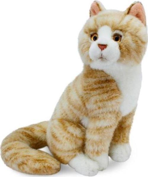 Neco Oyuncak Oturan Krem Peluş Kedi 22 Cm