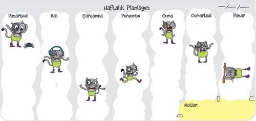 Haftalık Planlayıcı (Planner) Blok-Ca 12X26Cm 830136-99