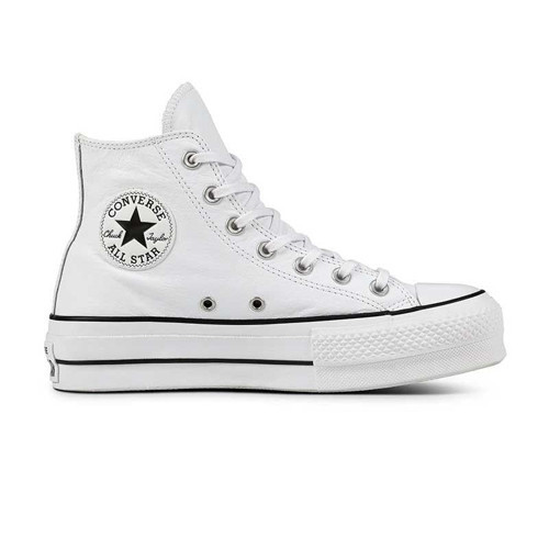 Kadın Günlük Ayakkabı Chuck Taylor All Star Leather Platform 561676C