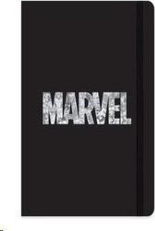 Marvel 13X21Cm 80 Yaprak Çizgili Ciltli Lastikli Not Defteri 413700-70 (Karışık Renk 1 Adet)