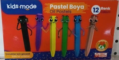 Yağlı Pastel Boya Altıgen 12 Renk DKPB103