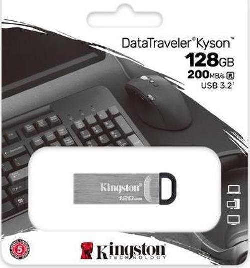 128Gb Usb3.2 Gen 1 Datatraveler Kyson Flash Bellek DTKN-12