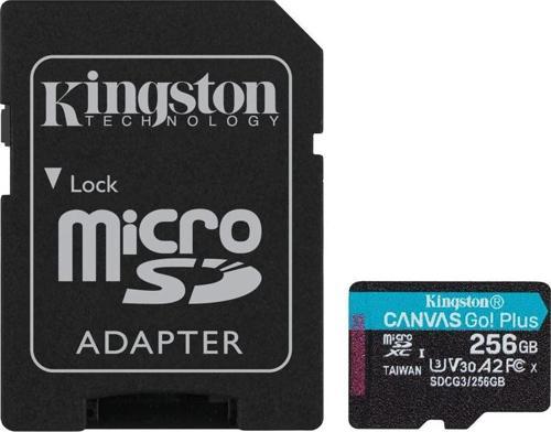 Sdcg3-256Gb 256Gb Microsdxc Canvas Go Plus 170R A2 U3 V30 Card + Adp Hafıza Kartı