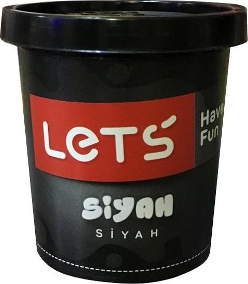 Tek Renk Oyun Hamuru Siyah 115 Gram L8440-10 (24 Lü Paket)