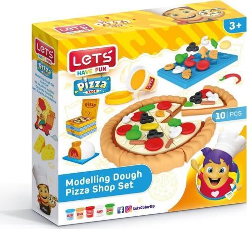 Oyun Hamuru Pizza Seti 10 Parça