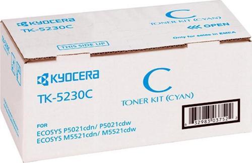 Tk-5230C Cyan Mavi Orjinal Fotokopi Toneri Ecosys M5521Cdn-5521Cdw P5021Cdn-5021Cdw 2.200 Sa