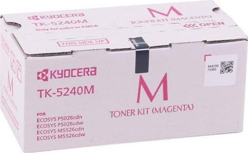 Tk-5240M Magenta Kırmızı Orjinal Fotokopi Toneri Ecosys M5526Cdn-5526Cdw P5026Cdn-5026Cdw 3.000 Sayfa Kapasiteli