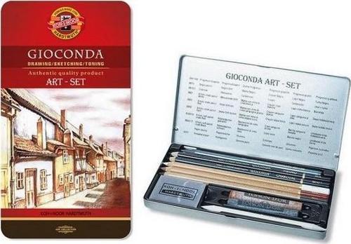 Koh-i Noor Gioconda Artist´S Art Resim ve Çizim Seti Metal Kutu 8890