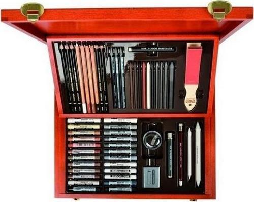 Koh-i Noor Gioconda Artist's Set Resim ve Çizim Koleksiyonu 54 Parça Büyük 8896