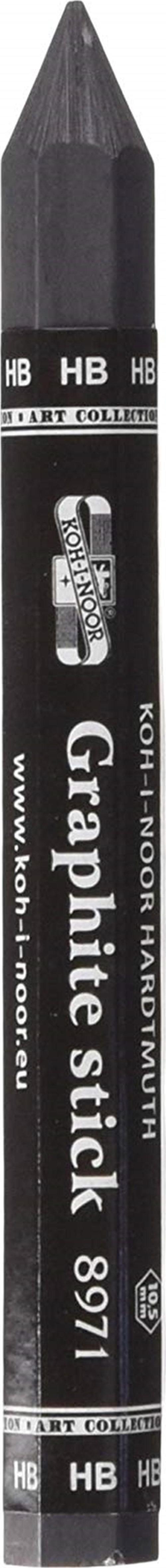 Koh-i Noor Jumbo Woodless Sanatsal Gaphite Pencil Ağaçsız Grafit Kalem 8971 HB (12 Li Paket)