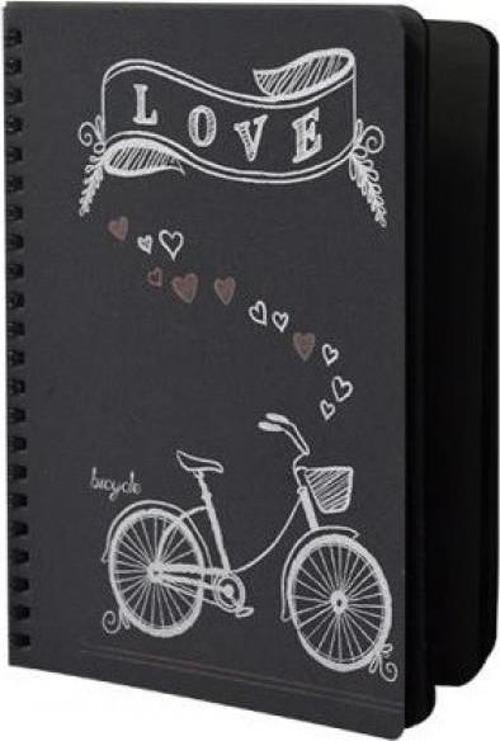 Spiralli Defter Siyah 14X20 Cm 40 Yaprak 120 Gram Syhsp14