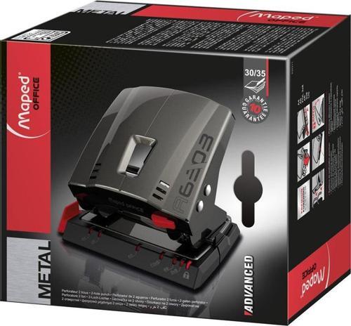 Advanced Metal 2 Delikli Delgeç 35 Sayfa Kapasiteli Siyah 3154146303116