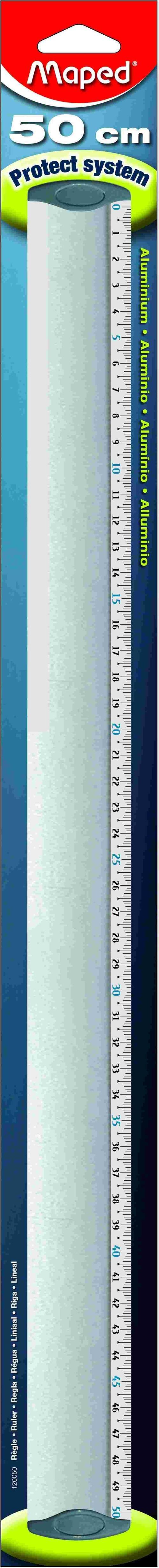 Alüminyum Düz Cetvel 50Cm 3154141200502