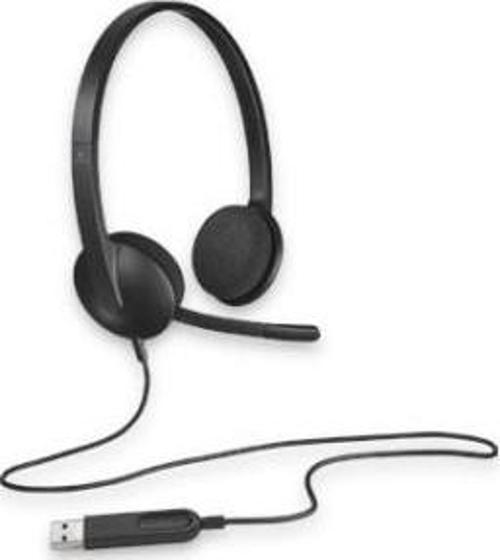 H340 Siyah Mikrofonlu Kulaküstü Kulaklık 981-000475