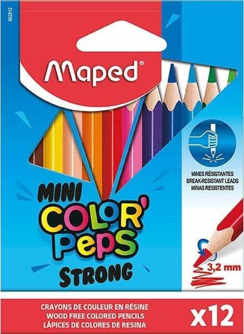 Color’Peps Strong Mini Kuru Boya Kalemi 12 Renk 862812
