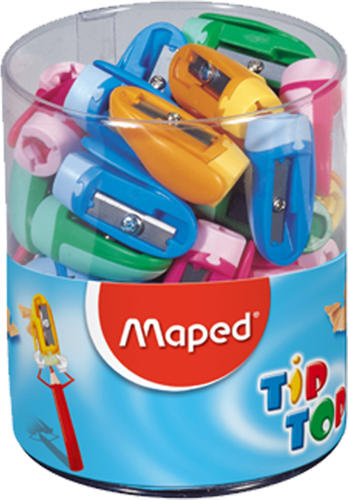 Öğrenci Kalemtıraşı Tip Top Tekli Klipsli 501600