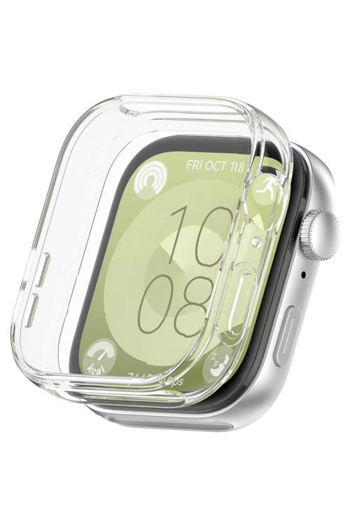Huawei Watch Fit 3 Uyumlu  Kasa Ve  Ekran Koruyucu