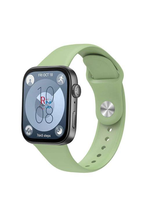 Huawei Watch Fit 3 Uyumlu Kordon Soft Spor Silikon Kayış